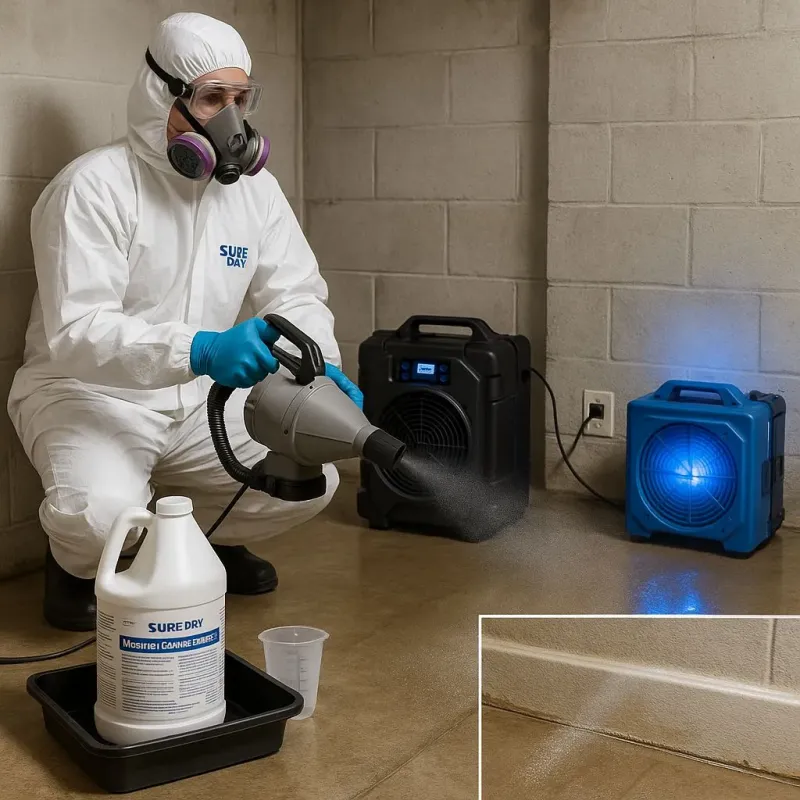 Sanitization and Odor Removal process in Winooski, VT